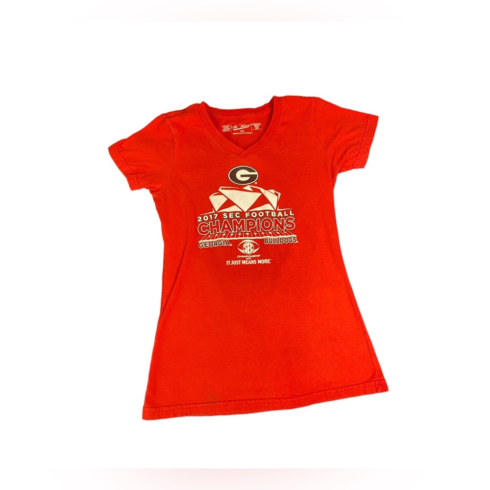 University of Georgia 2017 SEC champions Fitted T-shirt